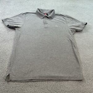 Quiksilver Polo Shirt Boys  M The Great Wave of Kanagawa Surf Born From The Sea